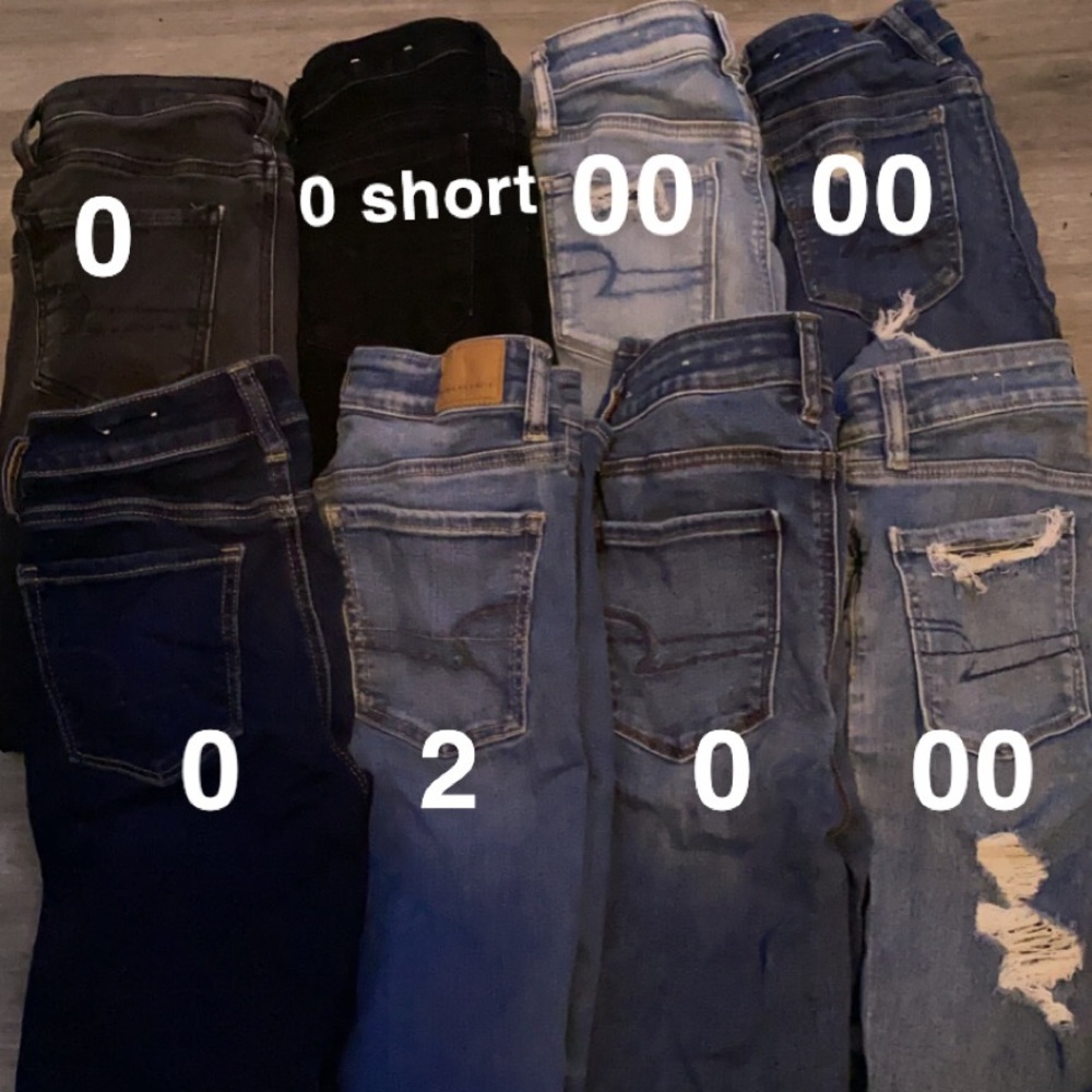 American eagle jeans sz. 00, 0, 2